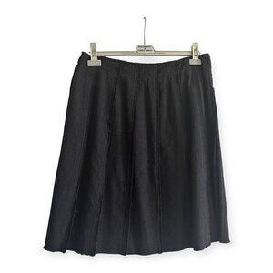 Philosophy di Alberta Ferretti Gray Wool A line  Skirt, Size 10